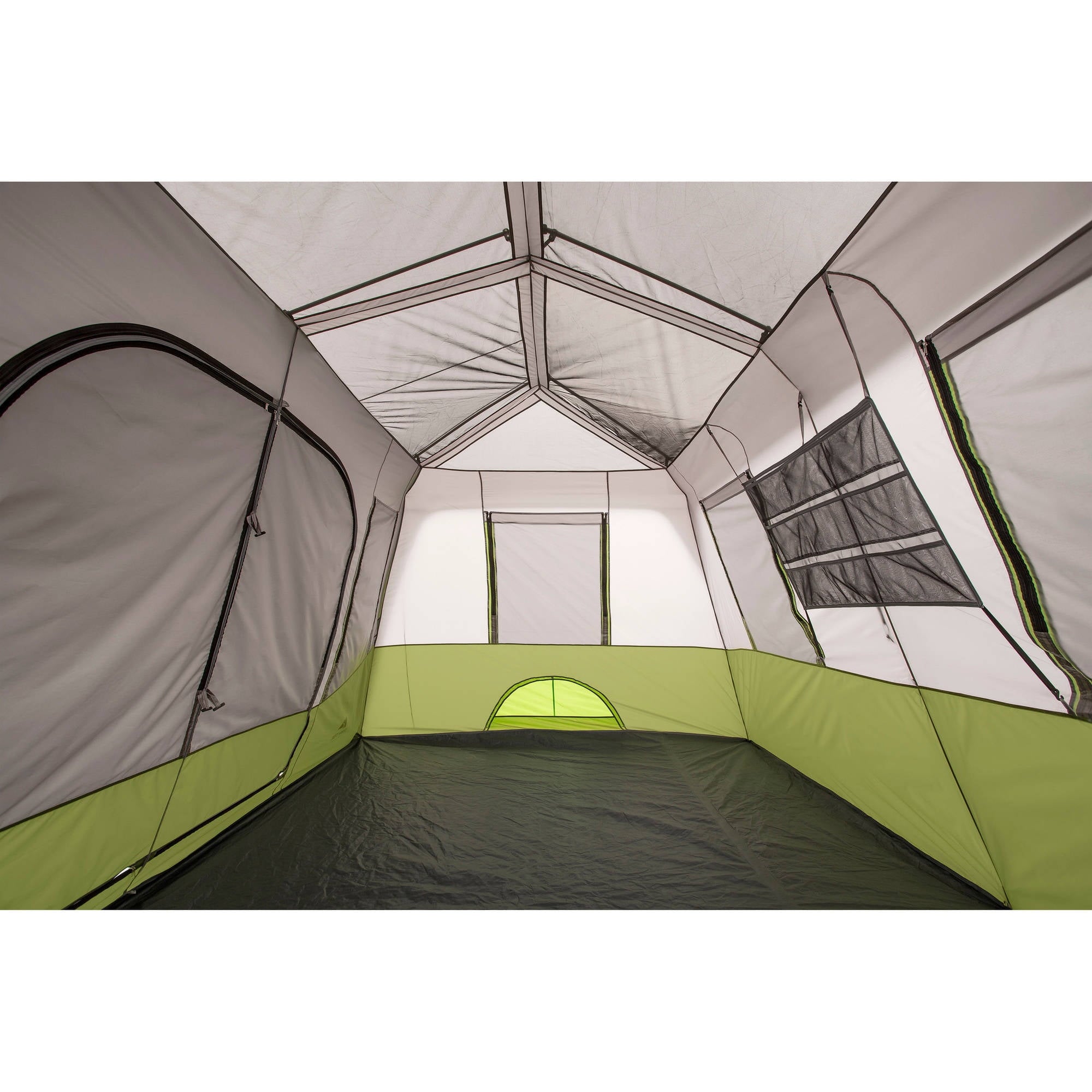 Ozark Trail 14' x 13.5' 9 Person 2 Room Instant Cabin Tent with Screen Room, 40.8 lbs