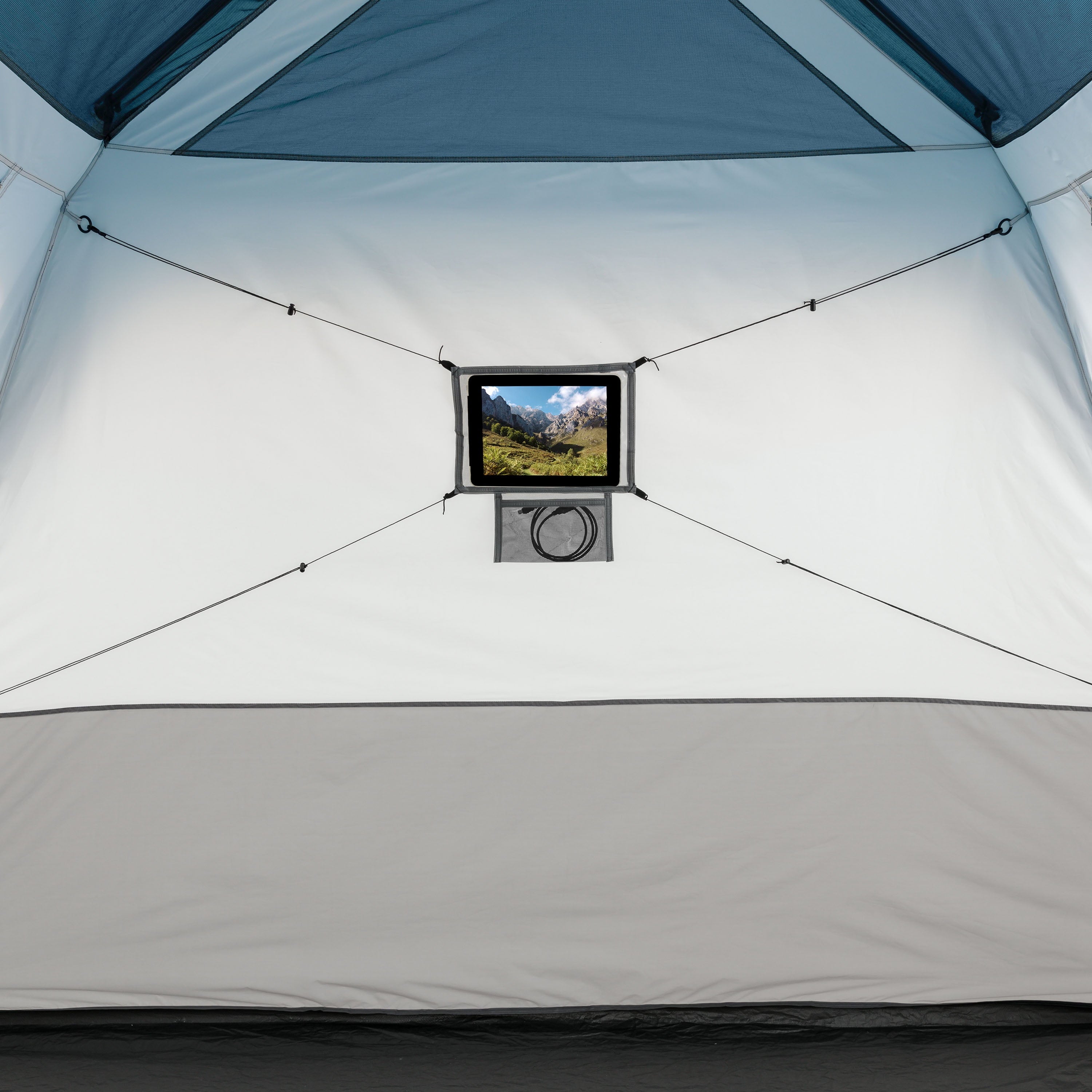 Ozark Trail 10' x 9' 6-Person Instant Cabin Tent with LED Light, 19.38 lbs