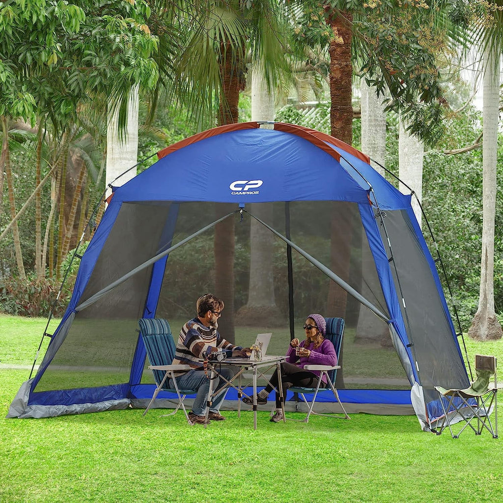 CAMPROS Screen House Room Camping Tent 13 x 13 Ft Canopy Tent Screen Shelter Gazebos Outdoor