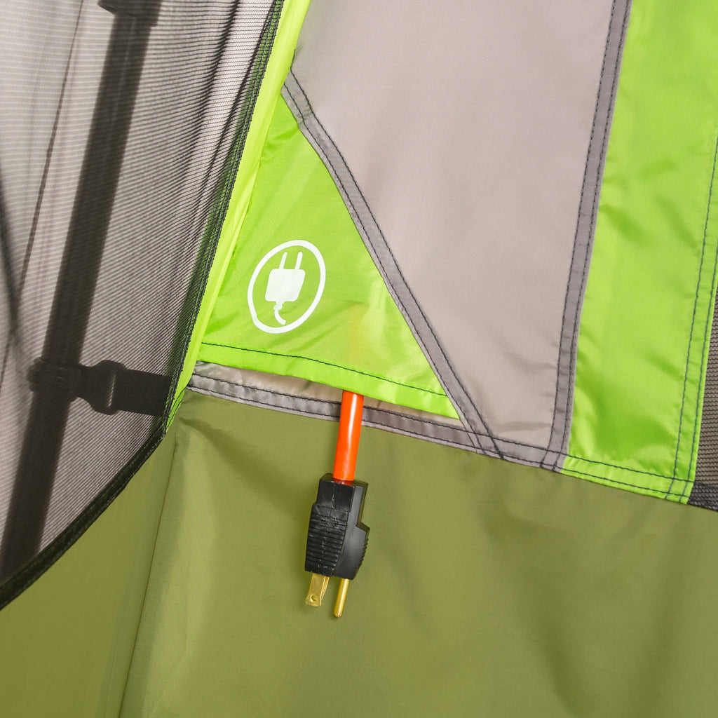 Ozark Trail 14' x 13.5' 9 Person 2 Room Instant Cabin Tent with Screen Room, 40.8 lbs