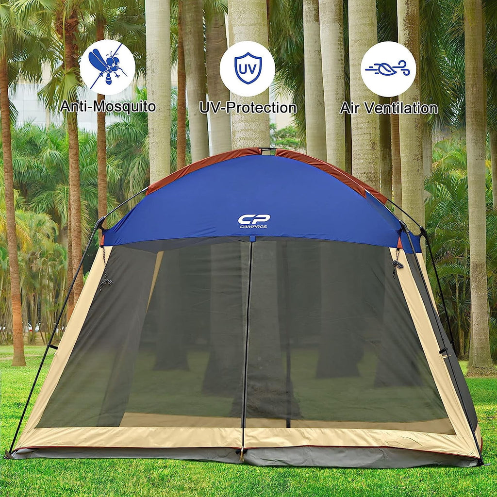 CAMPROS Screen House Room Camping Tent 13 x 13 Ft Canopy Tent Screen Shelter Gazebos Outdoor