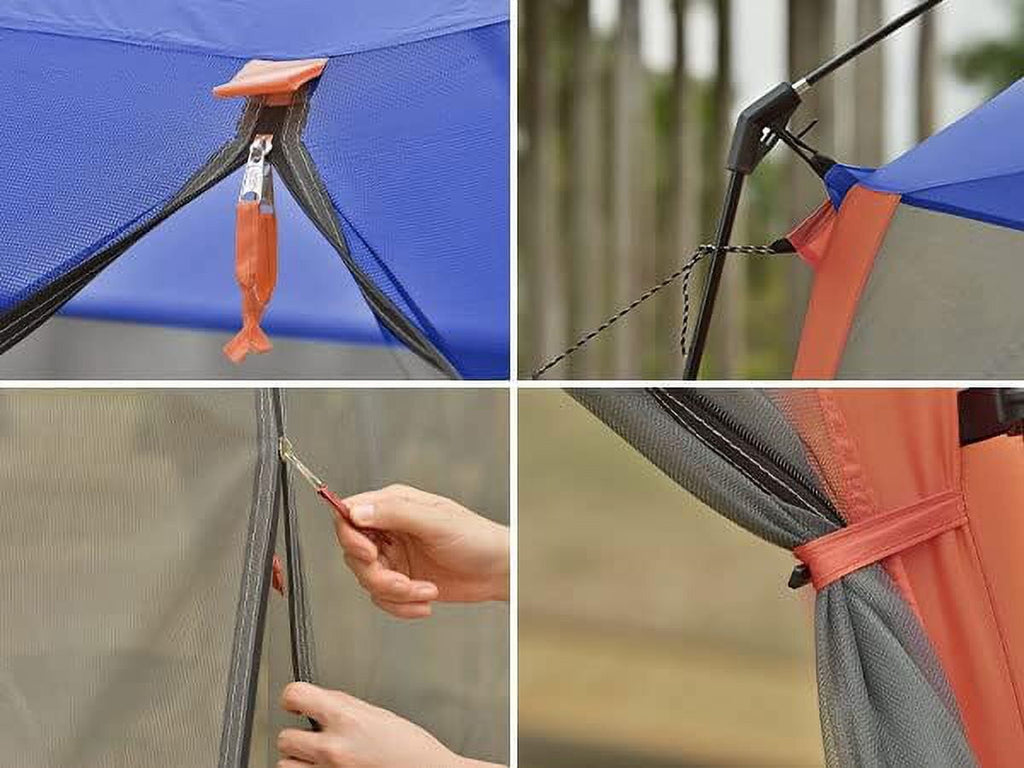 CAMPROS Screen House Room Camping Tent 13 x 13 Ft Canopy Tent Screen Shelter Gazebos Outdoor