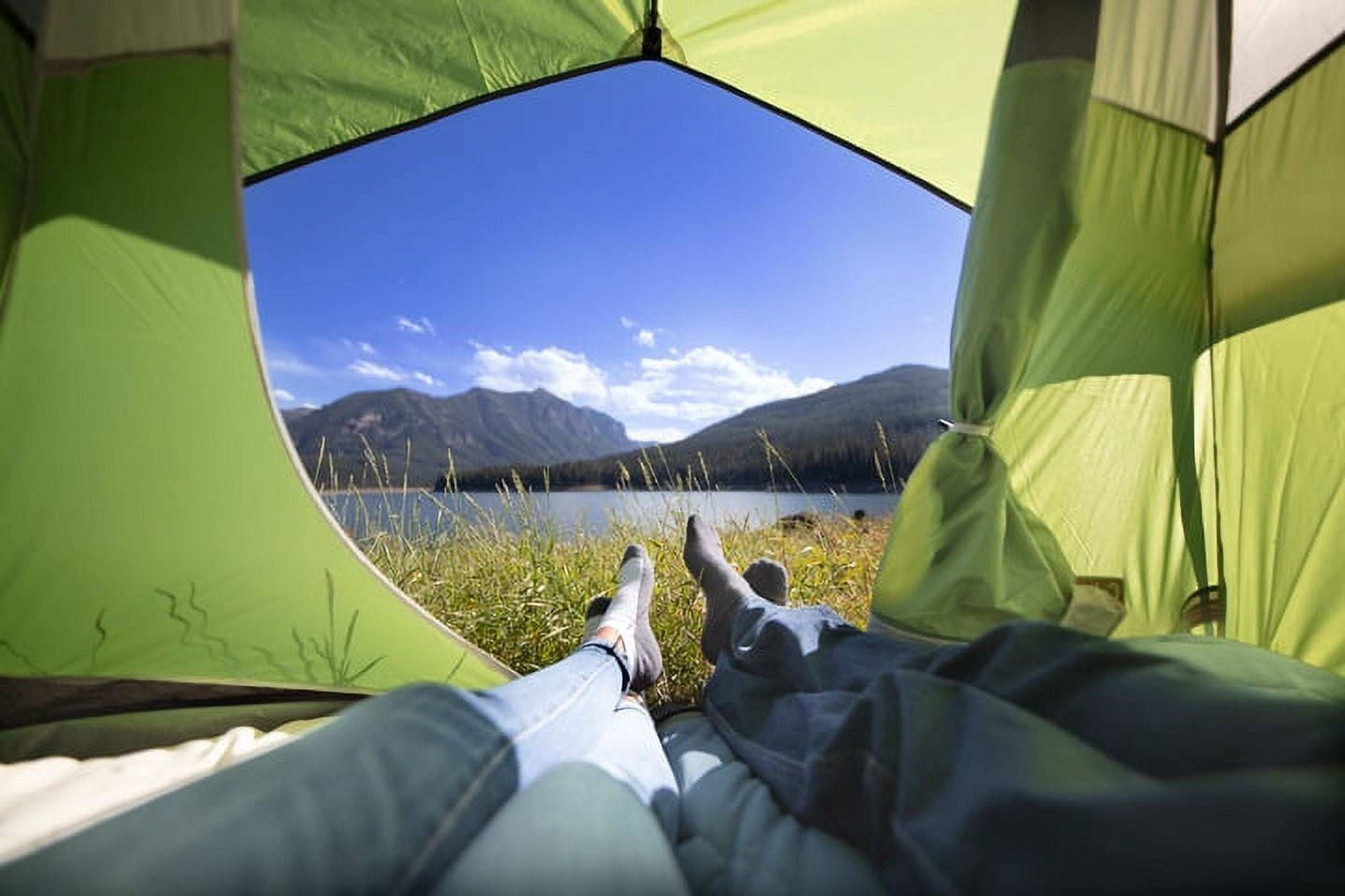 Coleman Sundome 4-Person Dome Camping Tent, 1 Room, Green