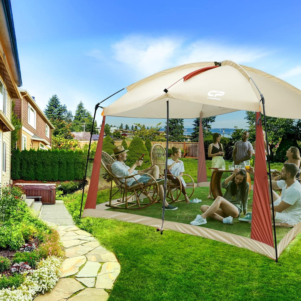CAMPROS Screen House Room Camping Tent 13 x 13 Ft Canopy Tent Screen Shelter Gazebos Outdoor