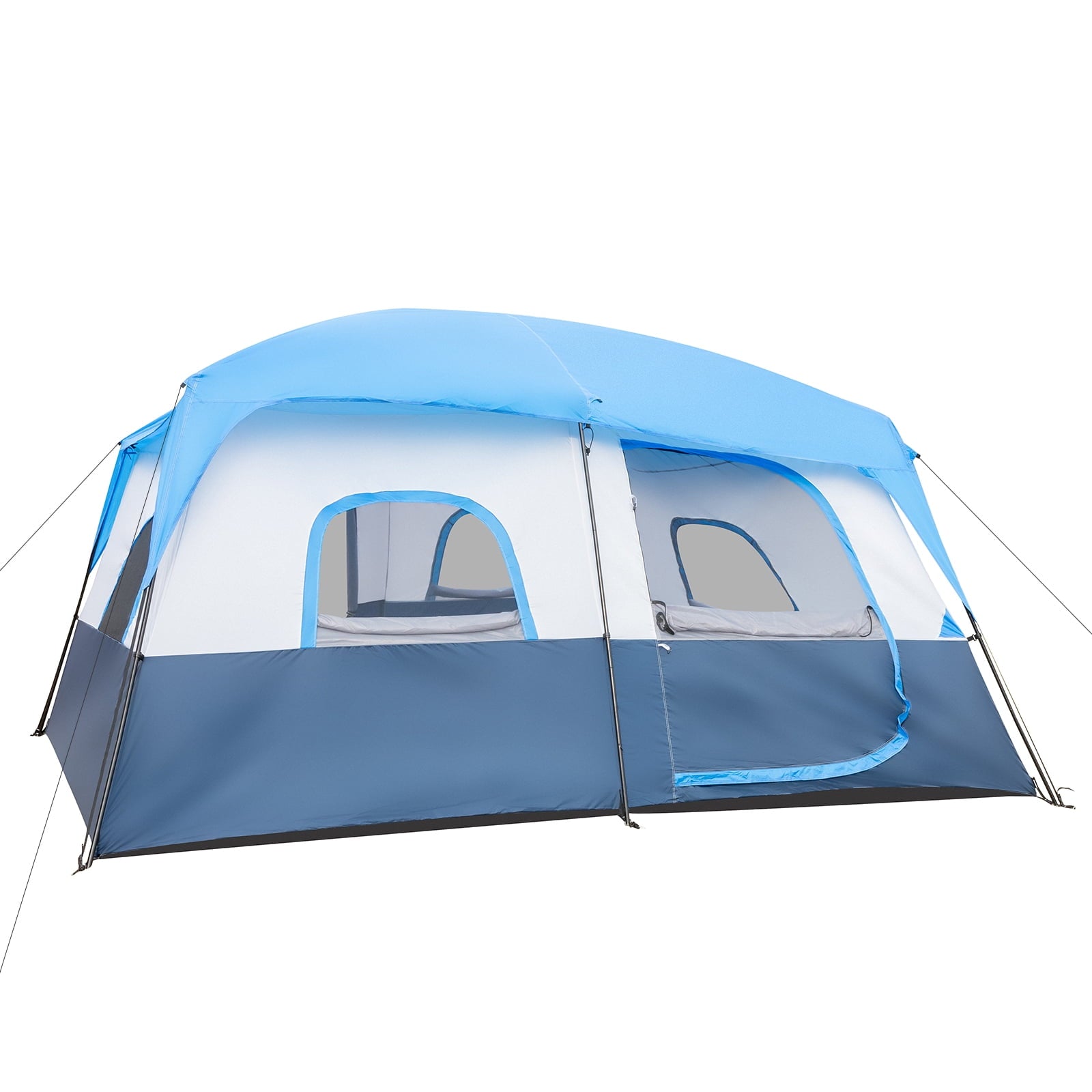 Zimtown Family Tent 8 Person Instant Cabin Tent for Outdoor, Picnic, Camping, Friends Gathering Green