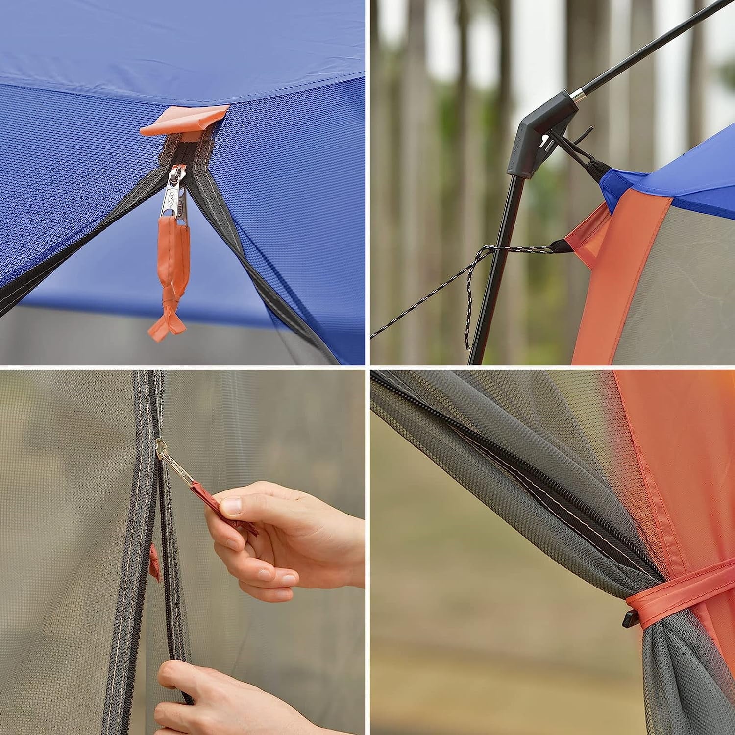 CAMPROS Screen House Room Camping Tent 13 x 13 Ft Canopy Tent Screen Shelter Gazebos Outdoor