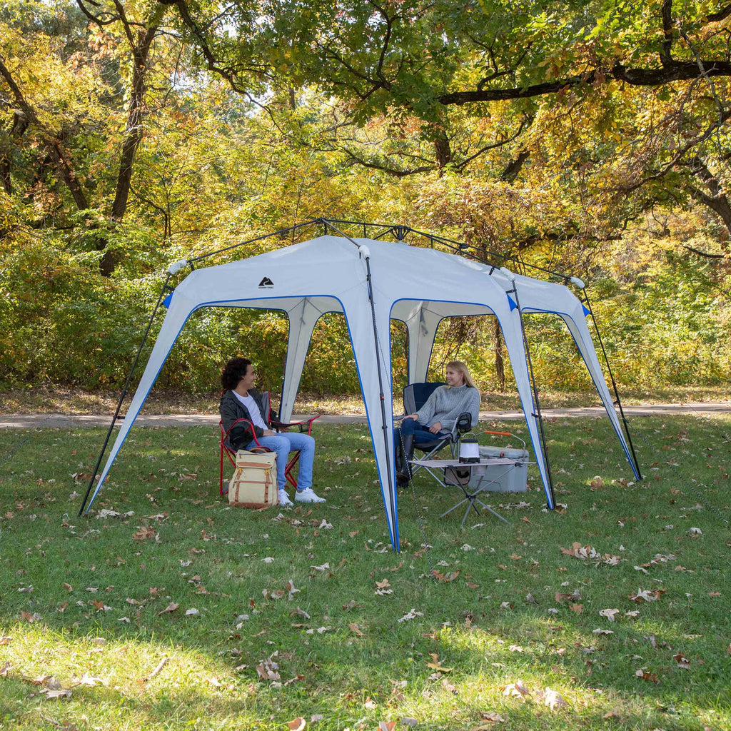 Ozark Trail 15’ x 9’ 5-in-1 Convertible Instant Tent and Shelter, 41 lbs