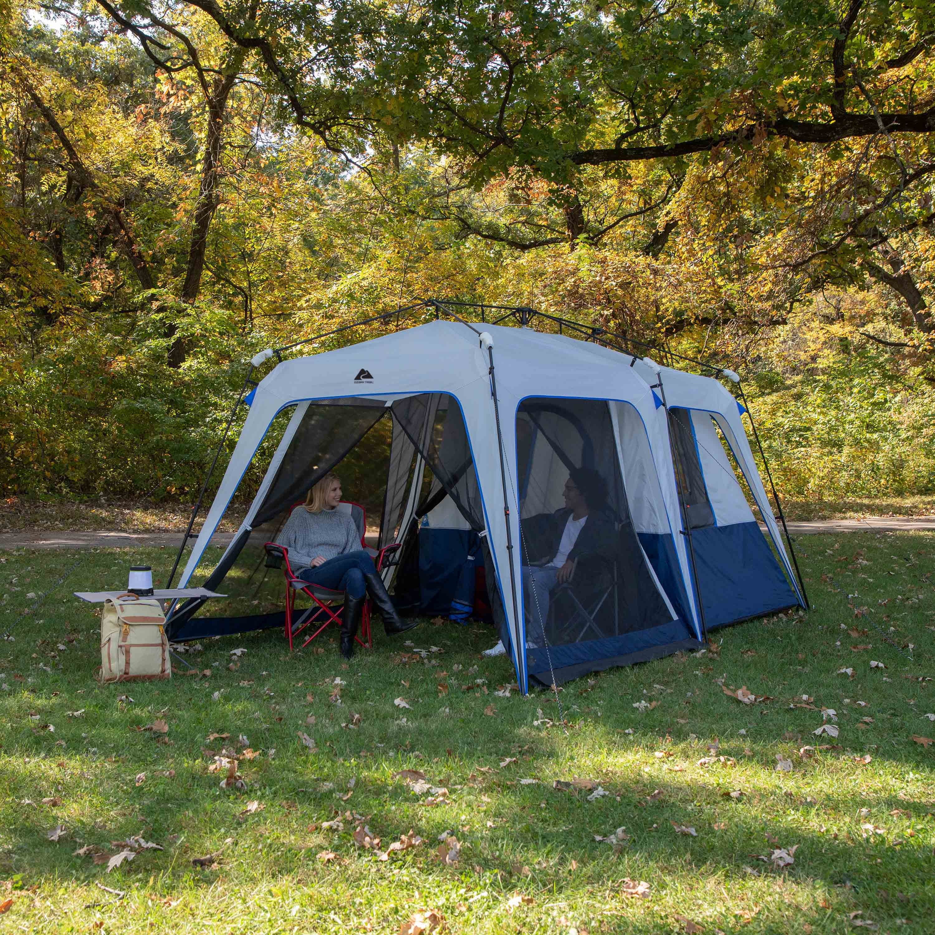 Ozark Trail 15’ x 9’ 5-in-1 Convertible Instant Tent and Shelter, 41 lbs