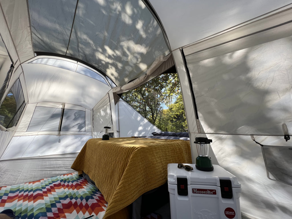 Ozark Trail, 12-Person Glamping Tent,  19' x 18' x 84”, 42.62 lbs.