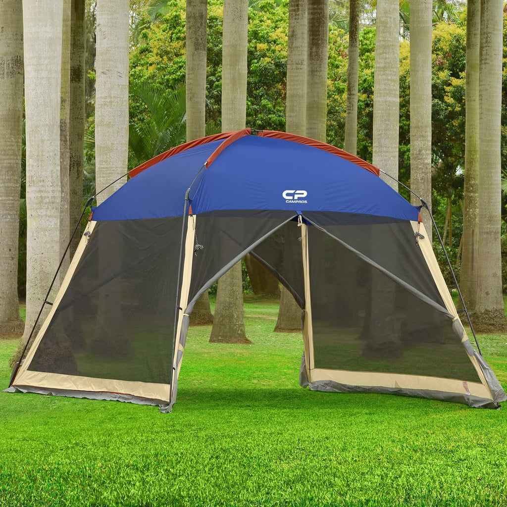 CAMPROS Screen House Room Camping Tent 13 x 13 Ft Canopy Tent Screen Shelter Gazebos Outdoor