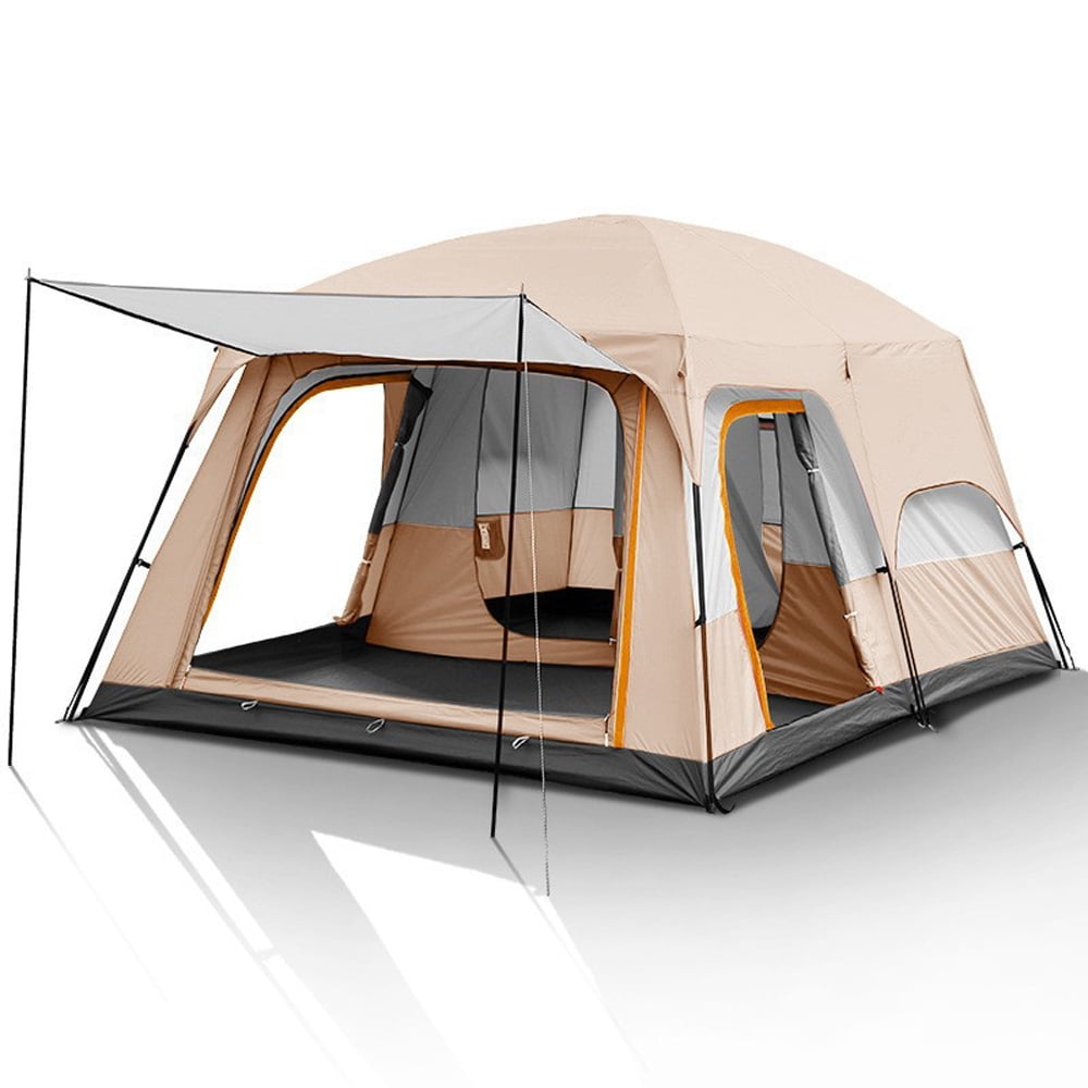 Eccomum 12-Person Family Cabin Tent with Divided Curtains