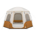 Ozark Trail 6 Person Lighted Dome Yurt Tent, 12.5' x 10' x 90 (H)