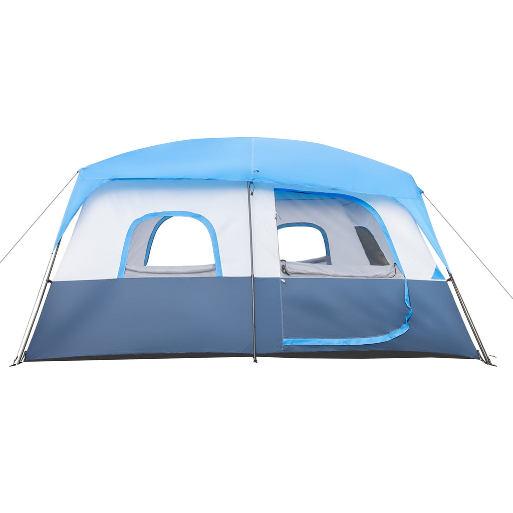 Zimtown Family Tent 8 Person Instant Cabin Tent for Outdoor, Picnic, Camping, Friends Gathering Green