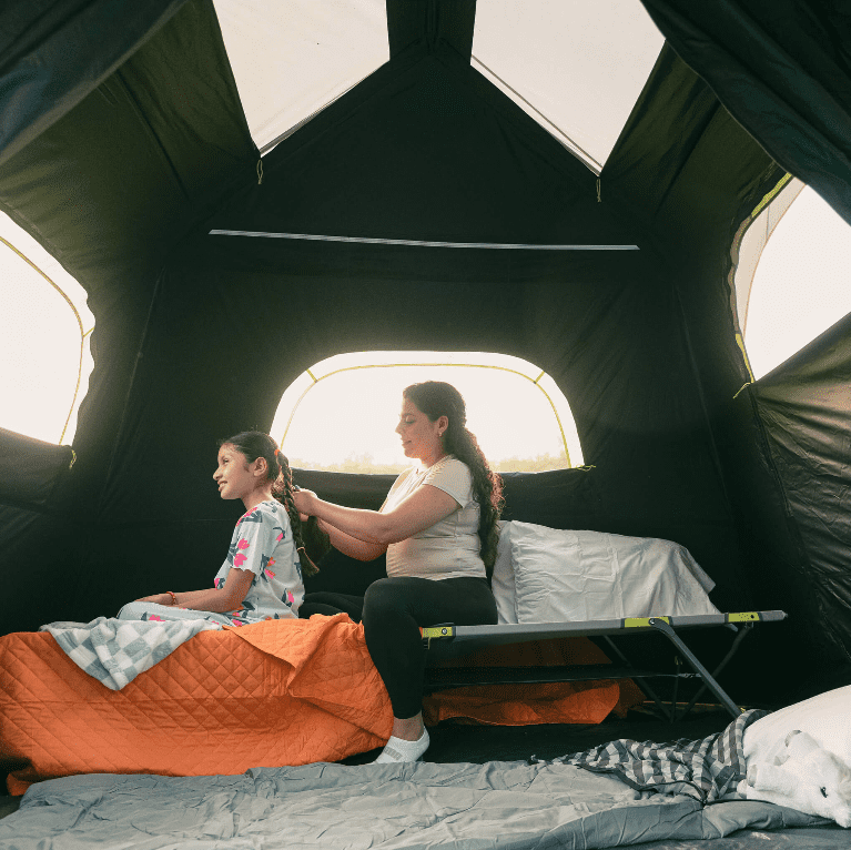 CORE 11' x 9' 6 Person Blockout Instant Cabin Camping Tent, 22lbs