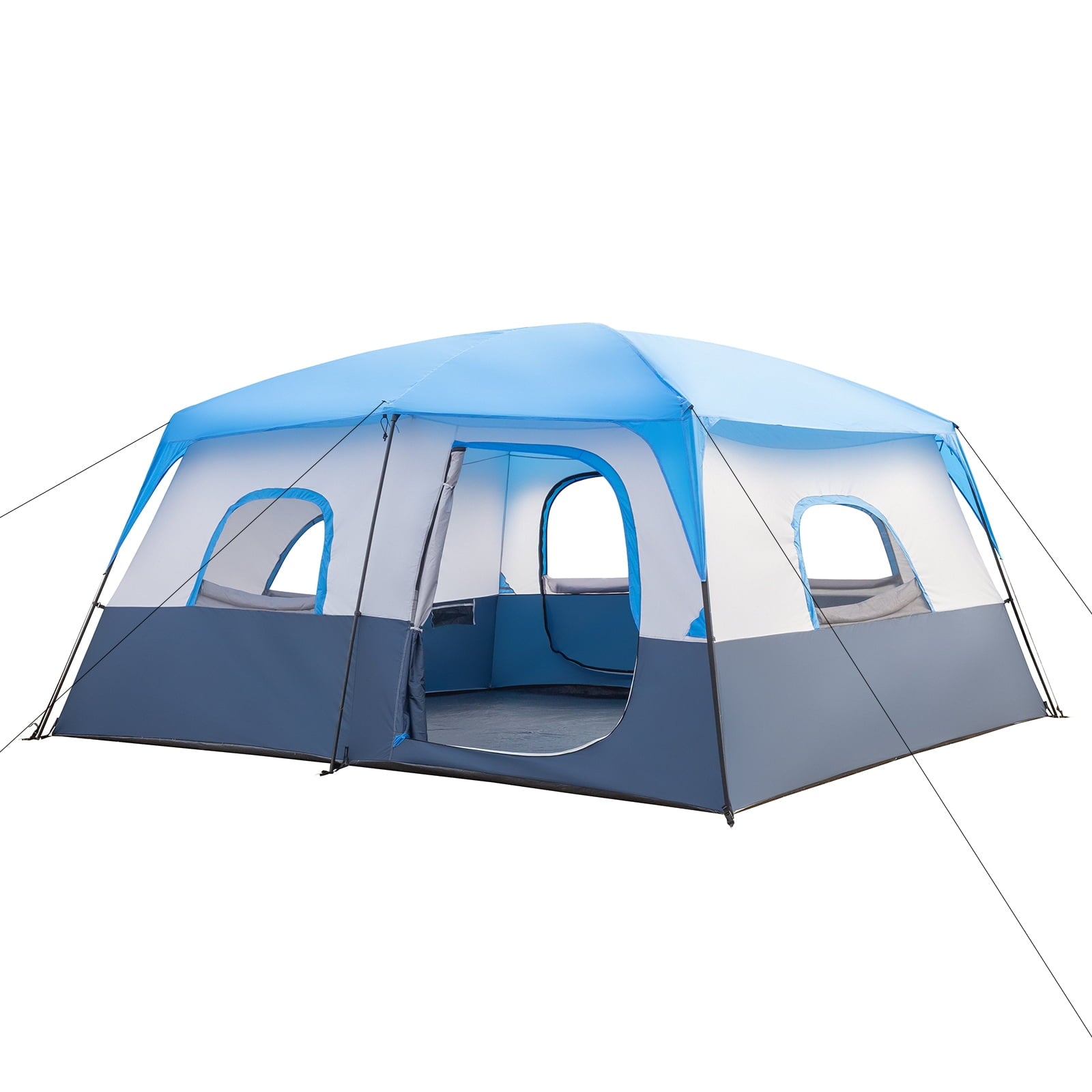 Zimtown Family Tent 8 Person Instant Cabin Tent for Outdoor, Picnic, Camping, Friends Gathering Green
