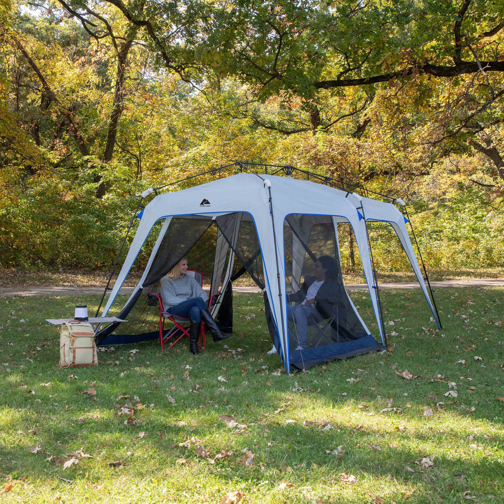 Ozark Trail 15’ x 9’ 5-in-1 Convertible Instant Tent and Shelter, 41 lbs